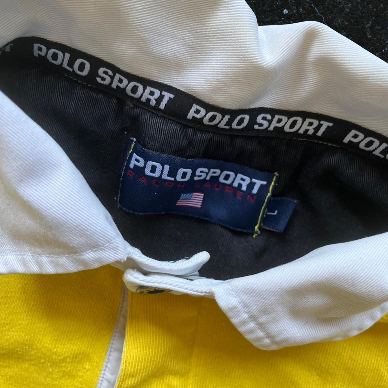 ◼️ Vintage Polo Ralph Lauren Arctic Challenge Long Sleeve Polo Shirt