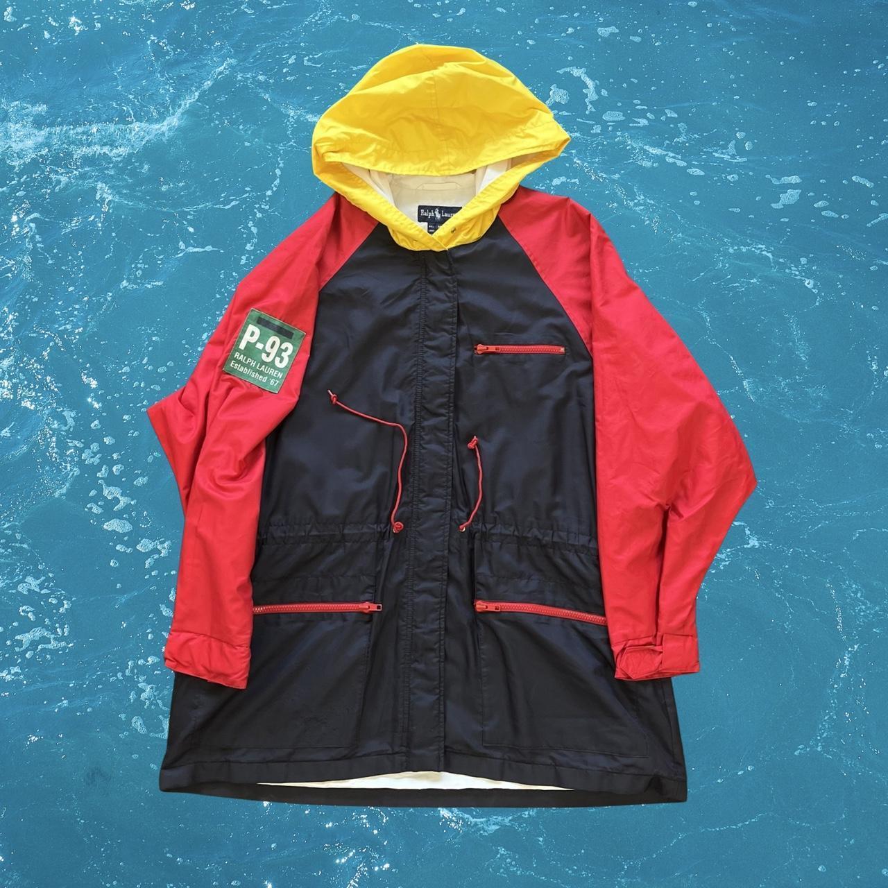 ◼️ Vintage Polo Ralph Lauren P-93 Windbreaker Trench Coat